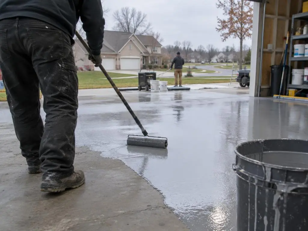 Garage Floor Epoxy in Carmel, IN